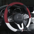 Cute Cartoon Wearable Leather Car Steering Wheel Cover